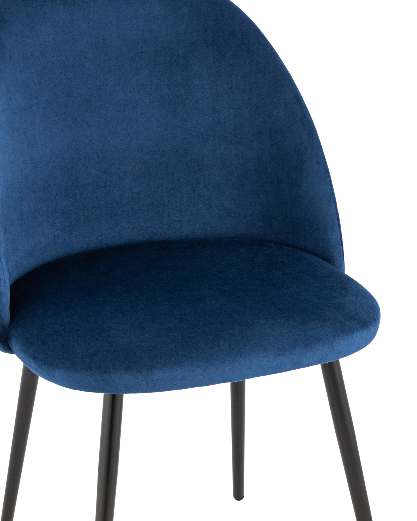 Стул Фолио велюр синий Stool Group