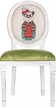 Стул Медведь с шарфом Glasar 51-042