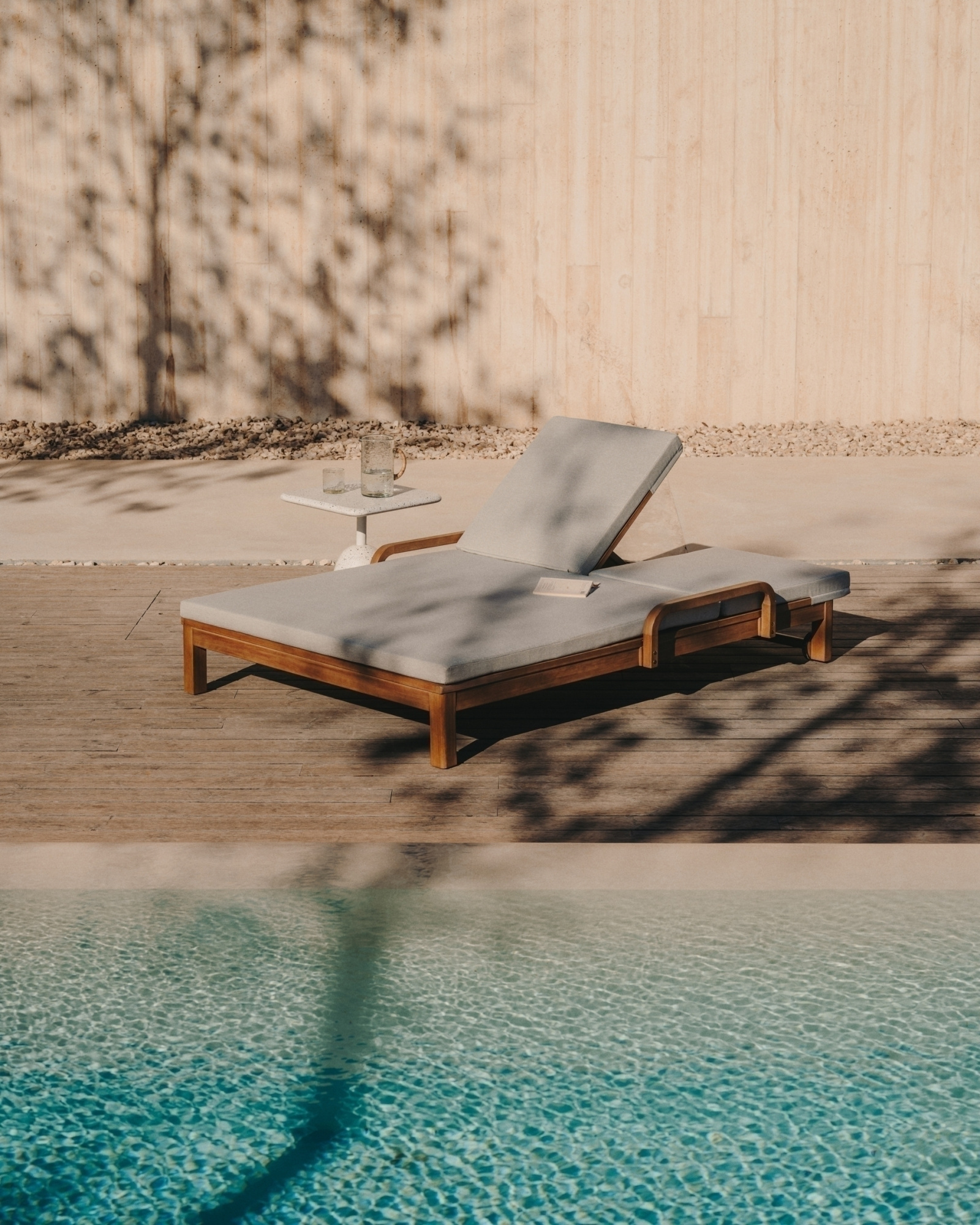 Двойной шезлонг Sonsaura из массива эвкалипта La Forma 191983