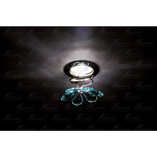 Встраиваемый светильник Kantarel BLOSSOM CD 015.3.1/3 ant green
