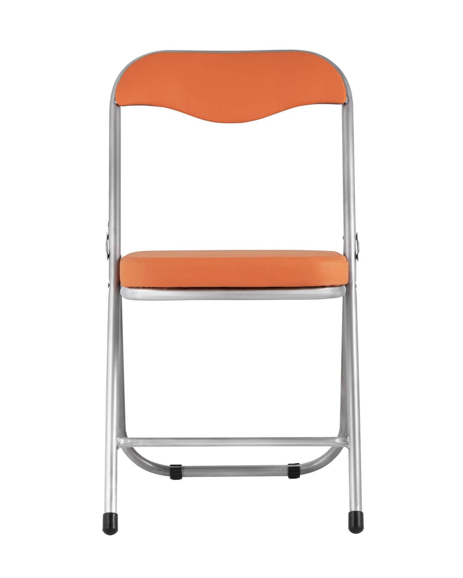 Стул складной ДЖОН металлик, оранжевый Stool Group