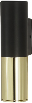 Настенный светильник Lumina Deco LDW 1101-1 BK+GD