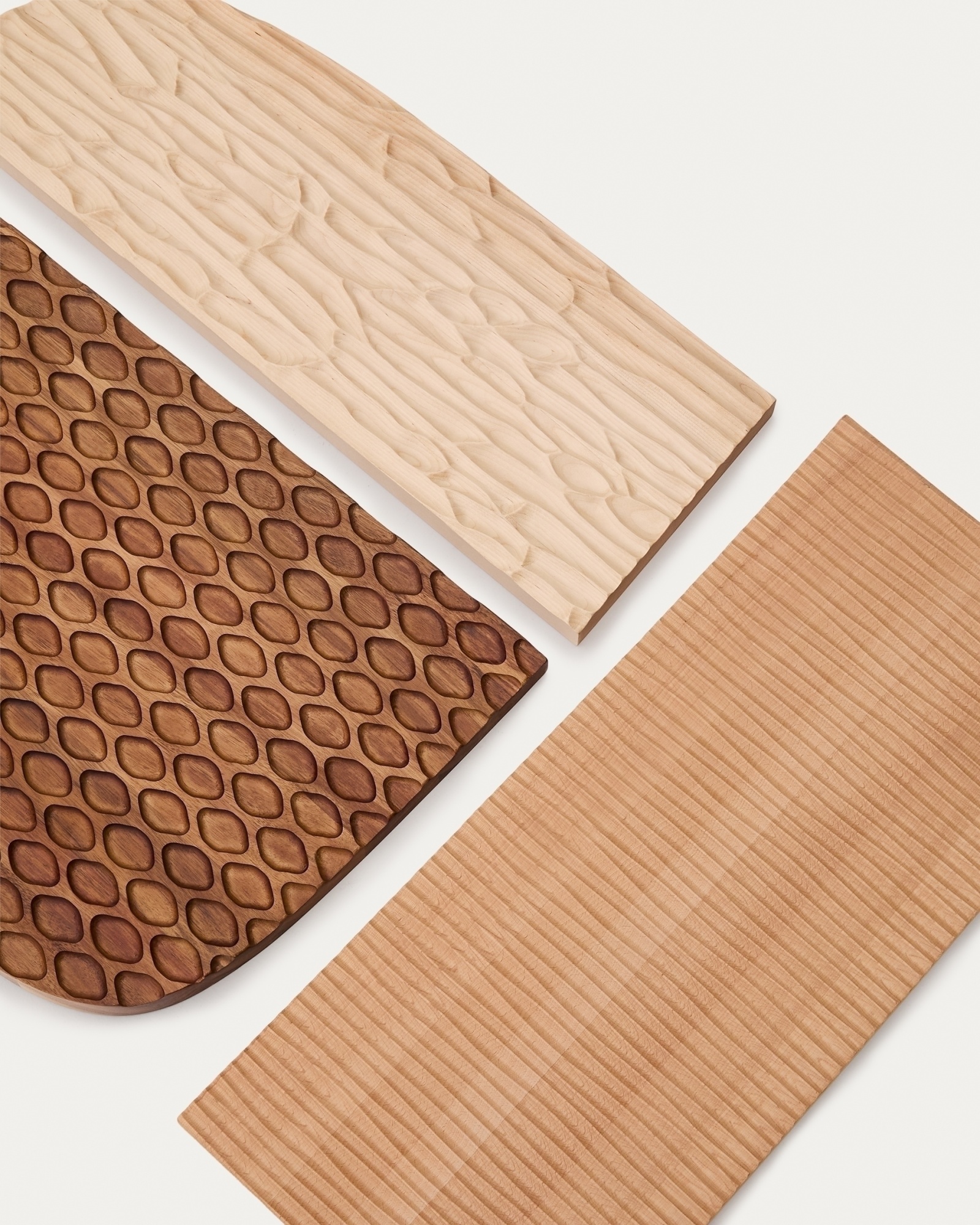 Trivax Стеновая панель из 3 частей из древесины акации La Forma (ex Julia Grup)