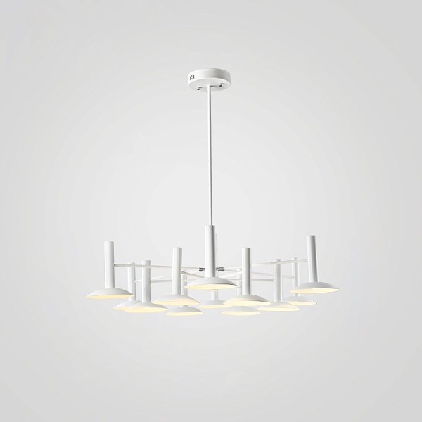 Подвесная люстра TAU L12 Black by ImperiumLoft