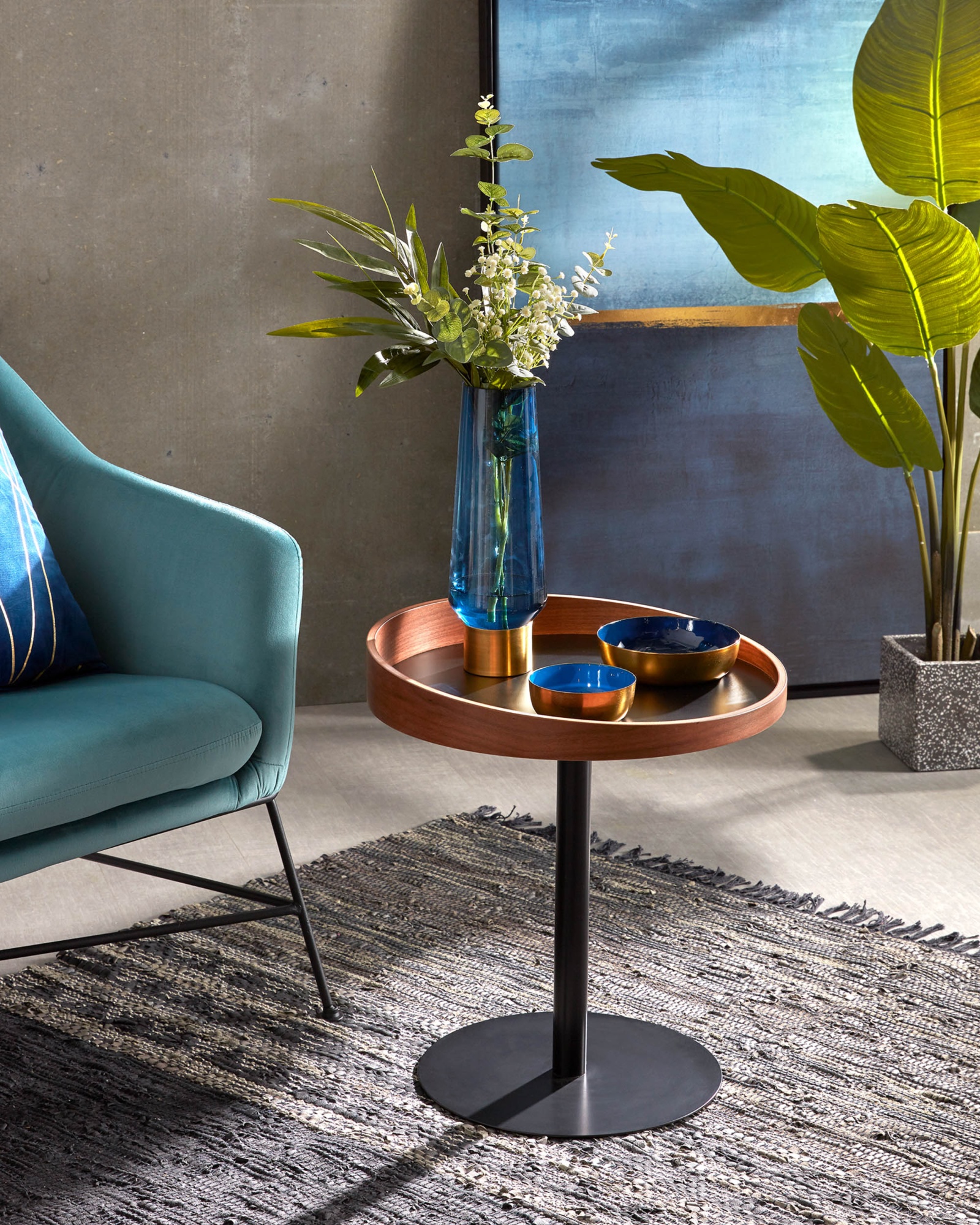 Столик Karlin орех La Forma (ex Julia Grup)