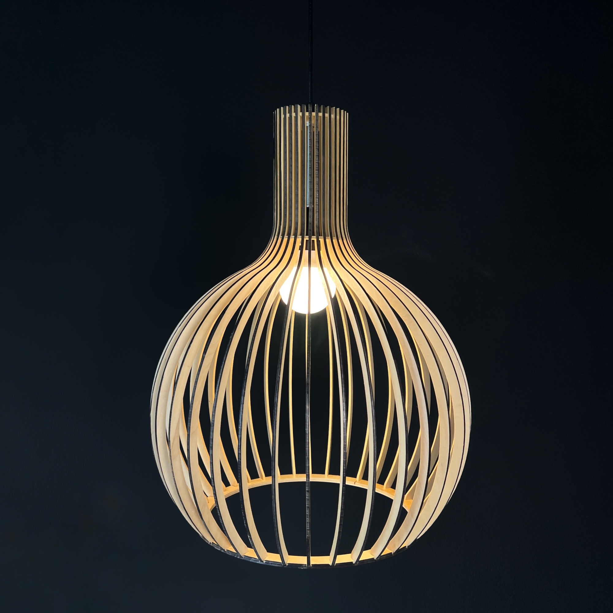 Подвесной Светильник Secto Octo 4240 Lamp Black By Imperiumloft