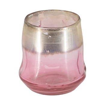 Подсвечник Розовый Glasar 77213-PINK