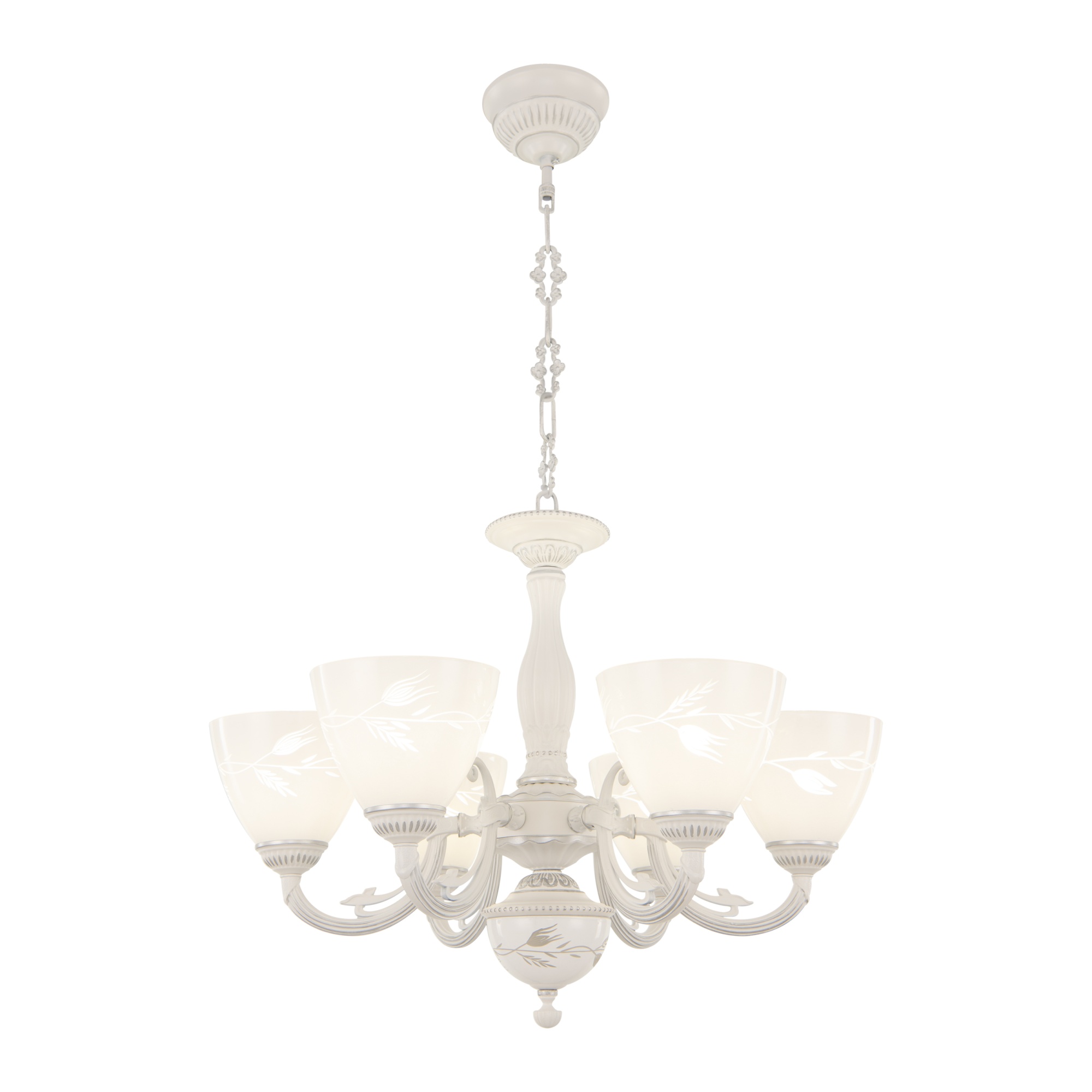 Люстра с плафонами 343659/6 WT+SL Arte Milano