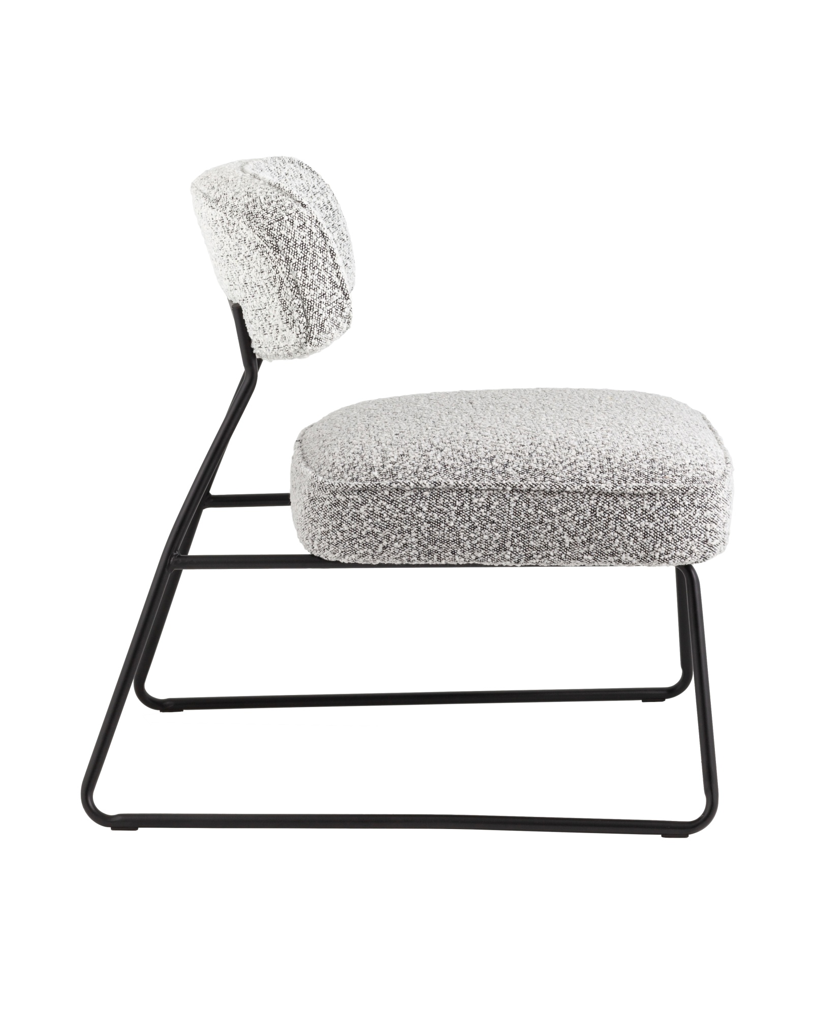 Кресло лаунж Kate серый Stool Group