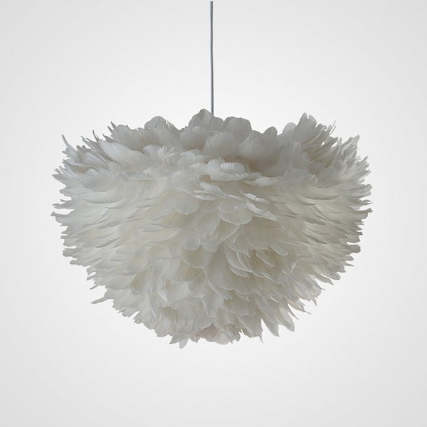 Люстра Feathers D80 White By Imperiumloft