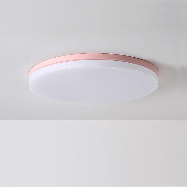 Потолочный светильник DISC HALF D26 Pink by ImperiumLoft