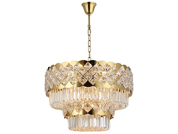 Подвесная люстра Newport 8301/60 C gold polished