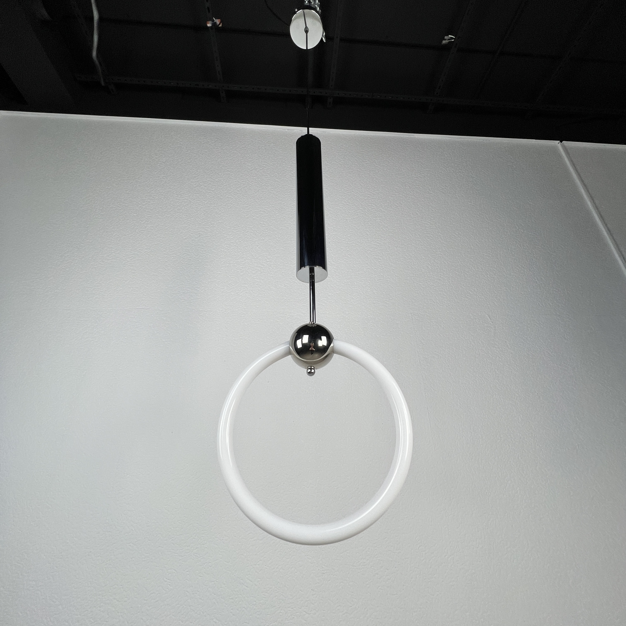 Подвесной Светильник Ring L D30 Серебро By Imperiumloft