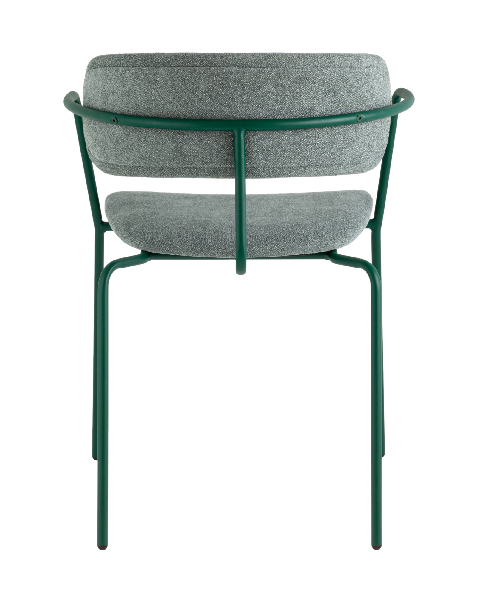 Стул Дженни букле зеленый каркас зеленый полуглянцевый муар Stool Group