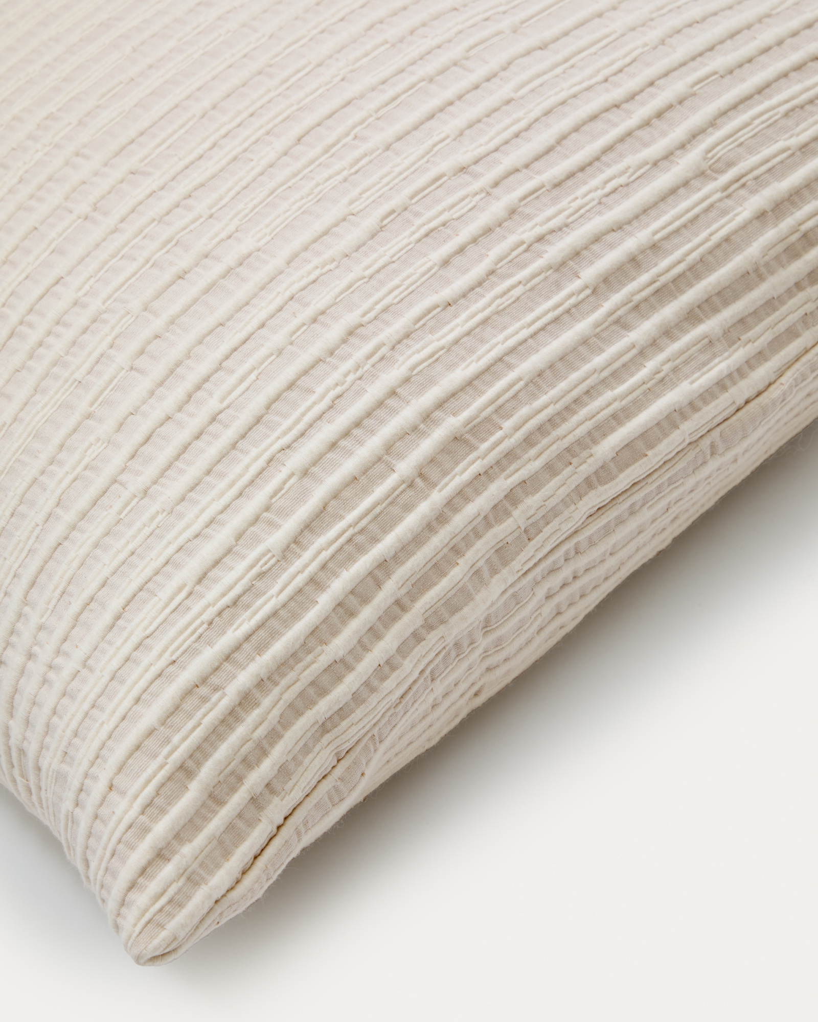 Набор из 2-х чехлов для подушек Vindi из хлопка цвета экрю 50 x 50 см La Forma 210546