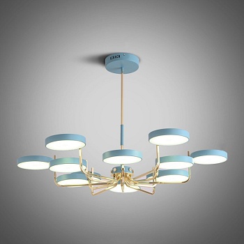 Подвесная люстра TAVIS D115 Blue by ImperiumLoft