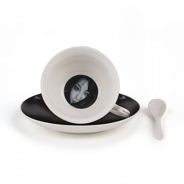 Чайная пара Seletti Lady Tarin Stripes Bellona 09972