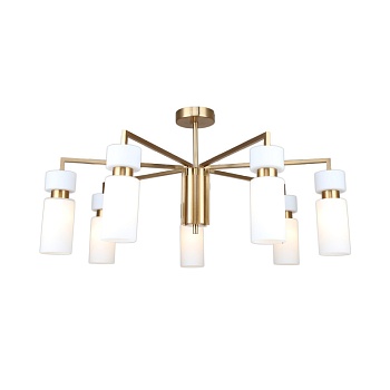 Люстра на штанге Escada 1171/7P Brass