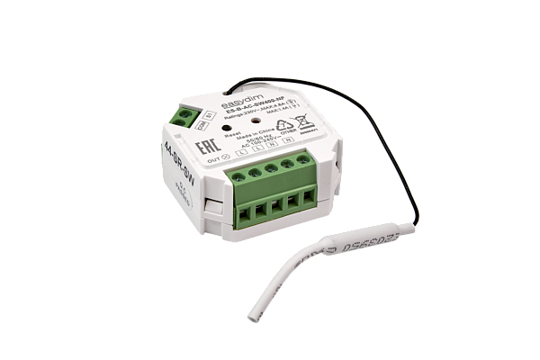 Реле   В для подключения к обычному выключателю EasyDim ES-B-AC-SW400-NF