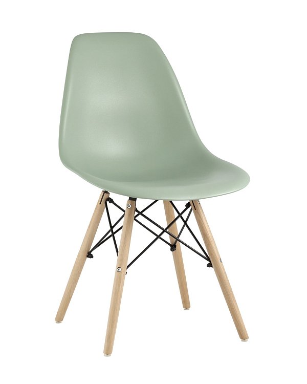 Стул DSW серо-зеленый Stool Group