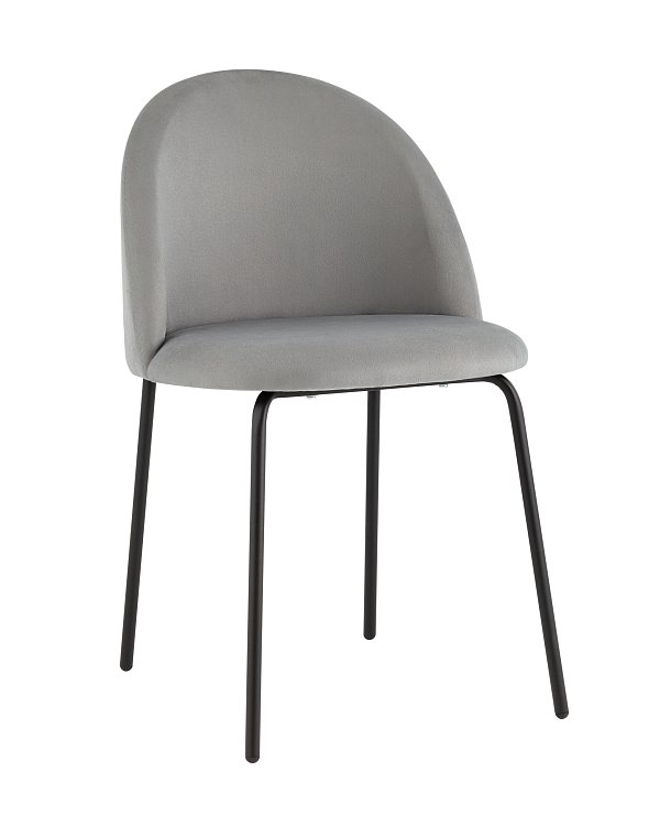 Стул Коди велюр серый Stool Group