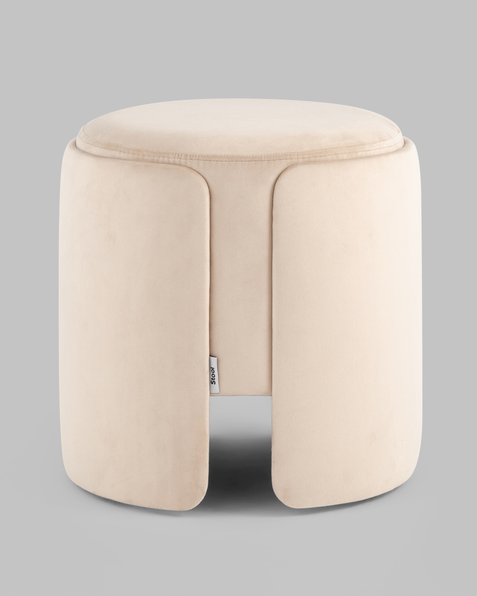 Пуф Taks велюр молочный Stool Group
