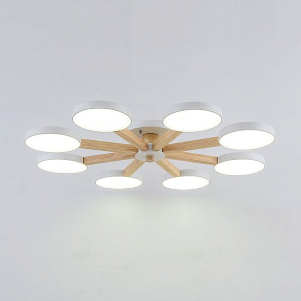 Потолочная Люстра Turna 8 White By Imperiumloft
