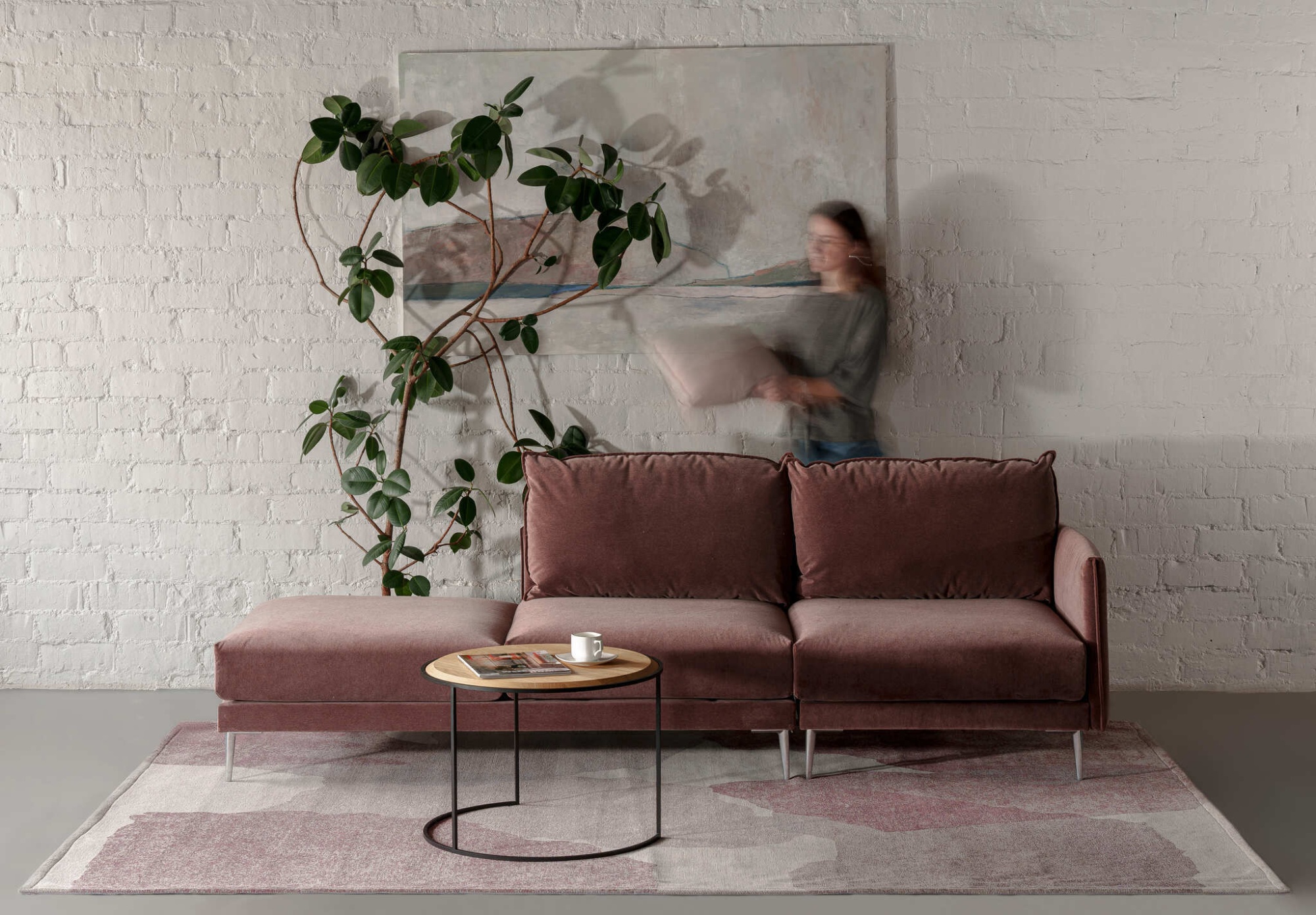 Ковер Carpet Decor Lila Rosa C1367