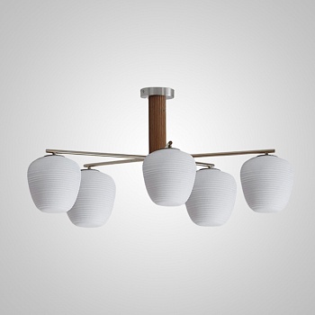 Потолочная люстра DAGFIN CH H45 Dark Brown by ImperiumLoft