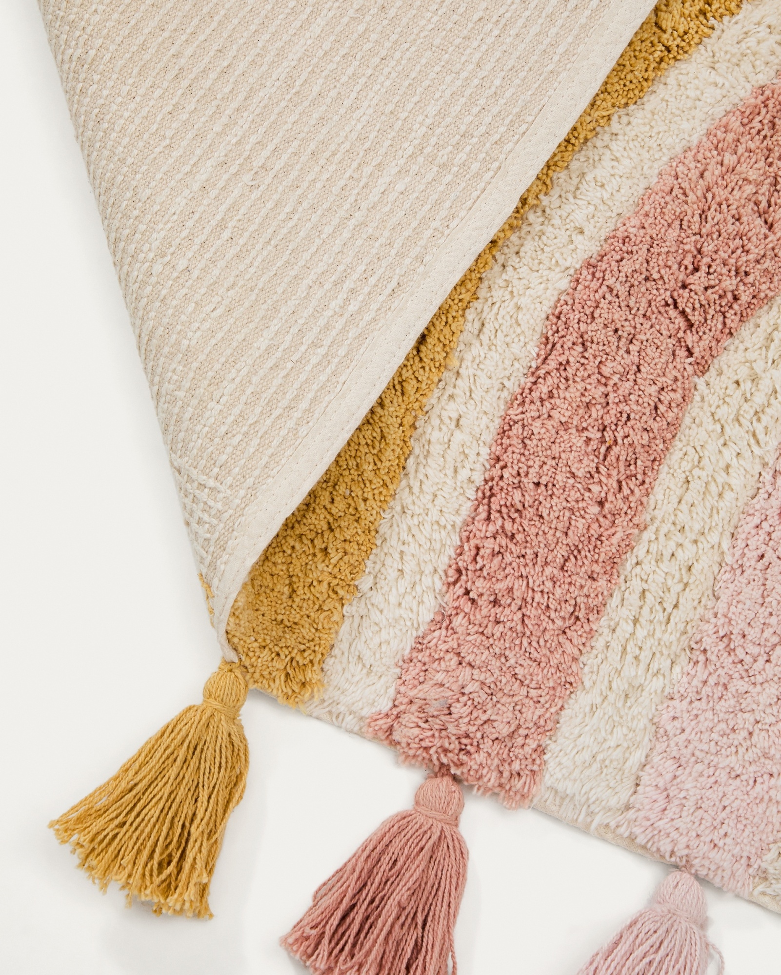 Ковер Tadea 100% хлопок разноцветная радуга 90 x 150 см La Forma (ex Julia Grup)