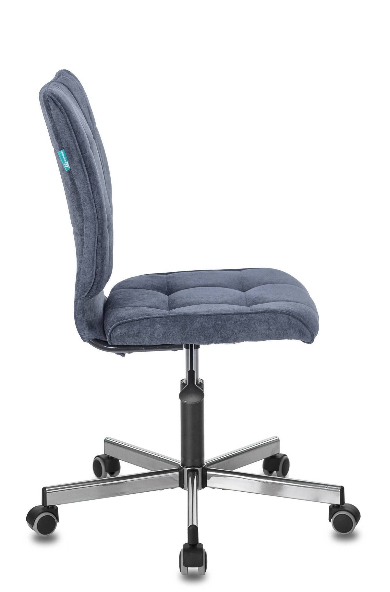 Кресло Бюрократ CH-330M/LT-27 без подлокотников темно-синий крестовина металл Stool Group