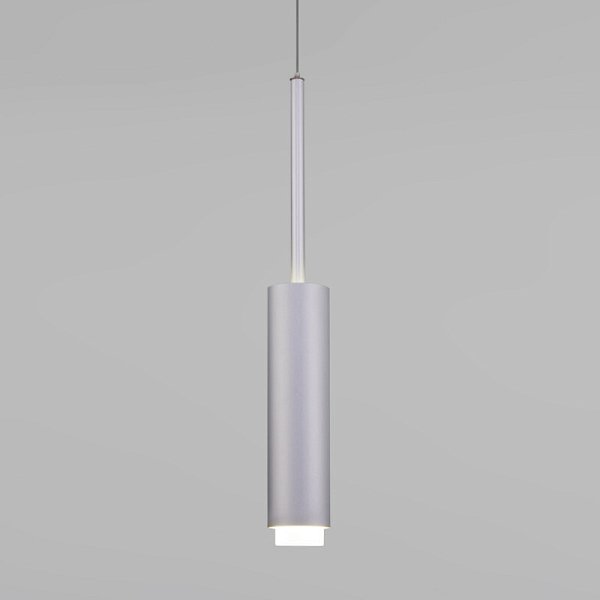 Подвесной светильник Eurosvet 50203/1 LED матовое серебро