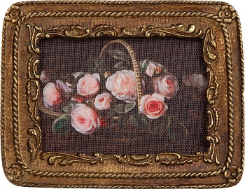 Картина настольно-настенная Цветы, масло Glasar 28-669