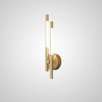 Настенный светильник VALA WALL B Brass by ImperiumLoft