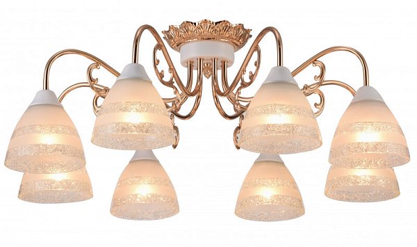 Накладная люстра Arte Lamp A7072PL-8WG