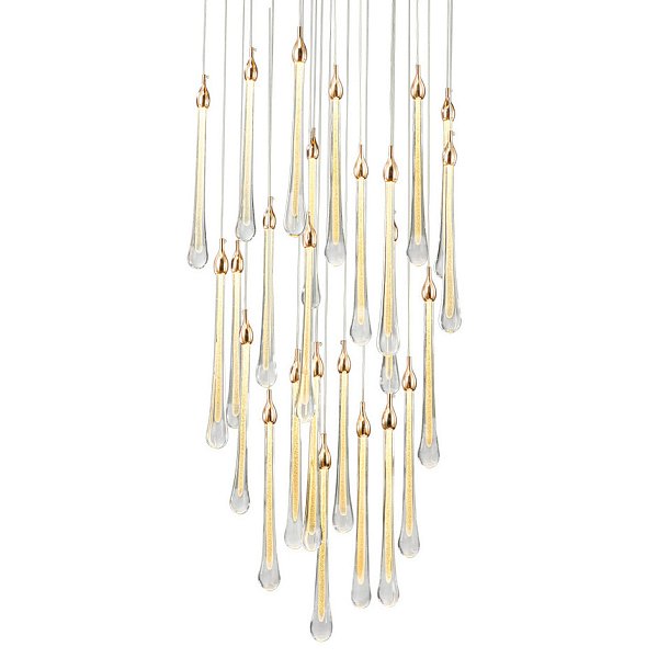 Подвесной светильник  Delight Collection Teardrop 25 gold