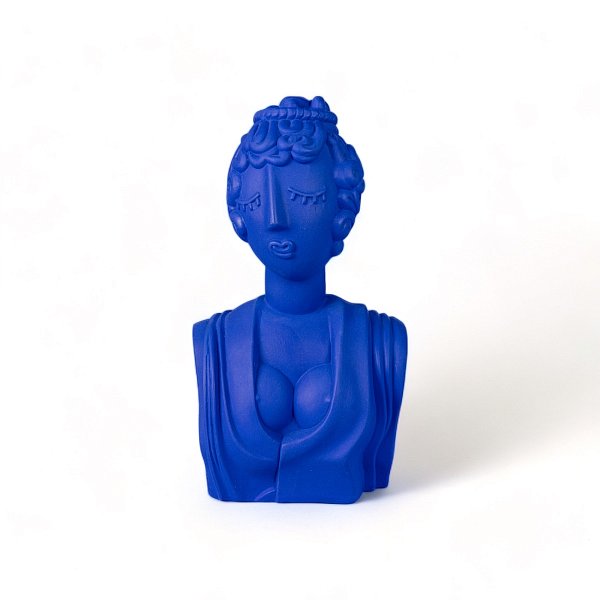 Скульптура Seletti Bust Poppea Blue 11513B