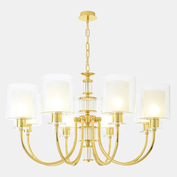 Люстра Crystal Lux ELENA SP8 GOLD