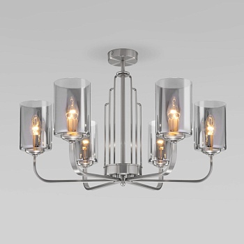 Люстра на штанге Eurosvet 60138/6 сатин-никель