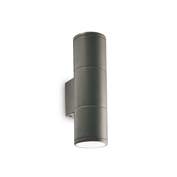 Настенный светильник Ideal Lux GUN AP2 SMALL ANTRACITE 236841