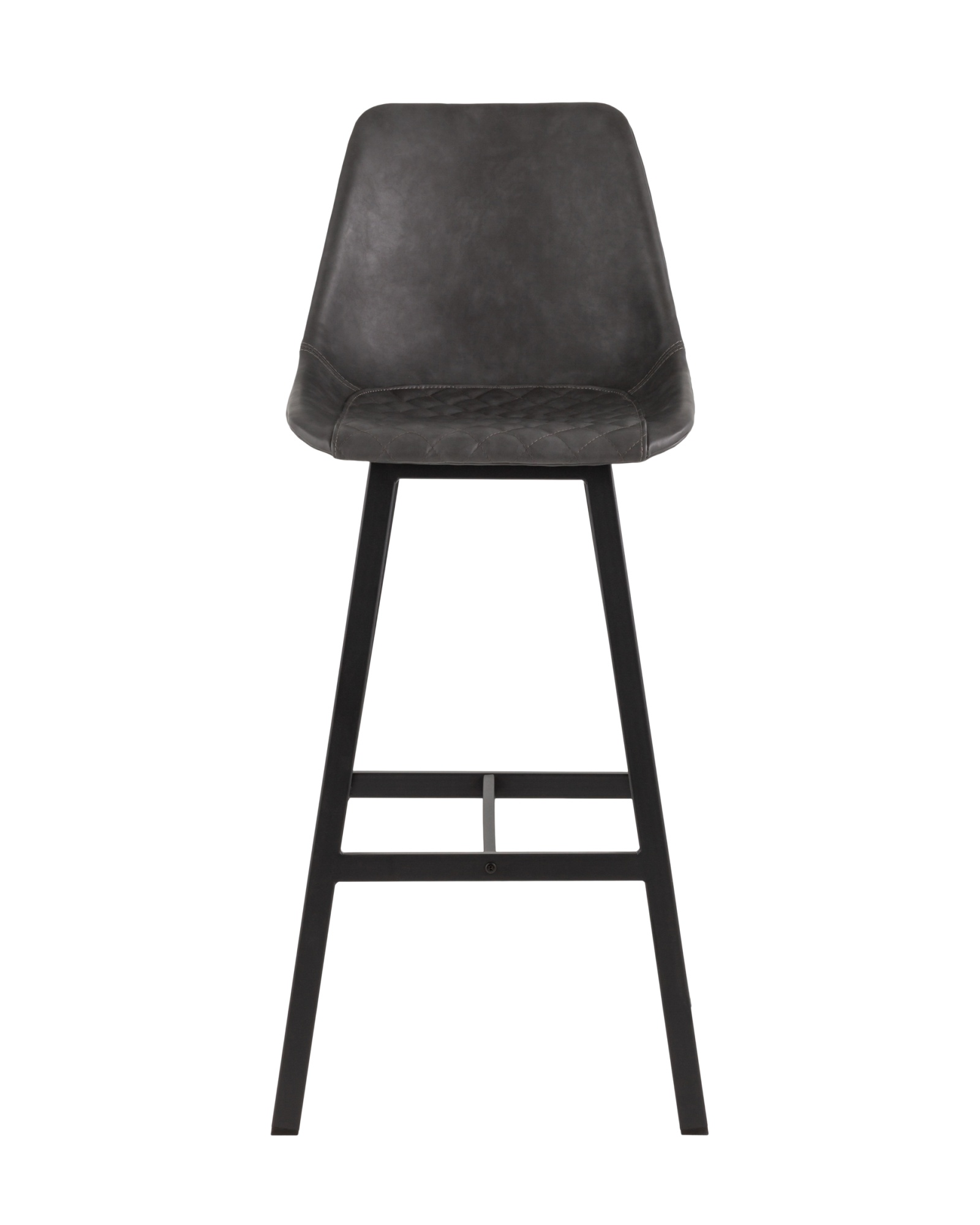 Стул барный TEXAS экокожа серый Stool Group