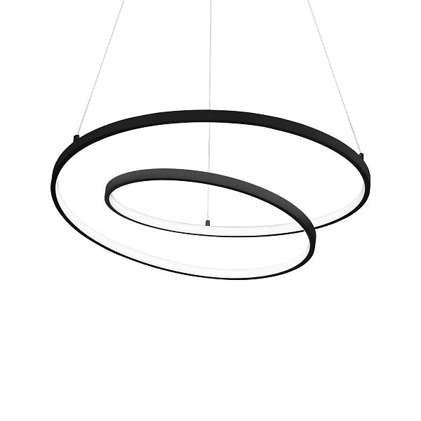 Потолочный светильник Ideal Lux OZ SP D80 ON-OFF NERO 269450