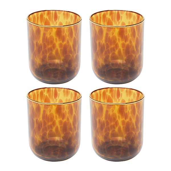 Набор стаканов Caramel 10cm (4/part) KARE 47204