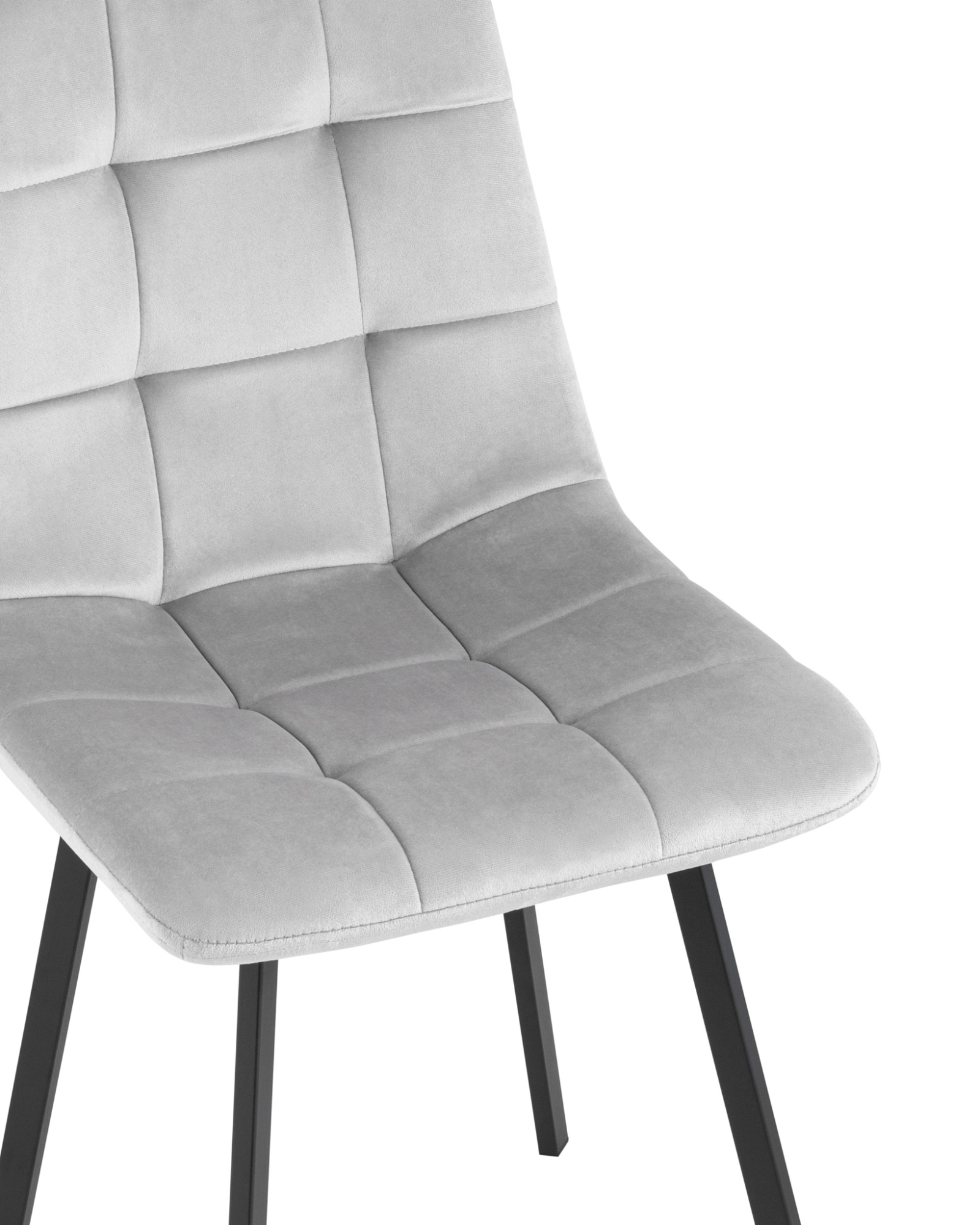 Стул Chilly велюр серебристый Stool Group