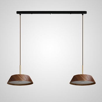 Подвесной светильник BENONI B COMBO L90 Walnut by ImperiumLoft