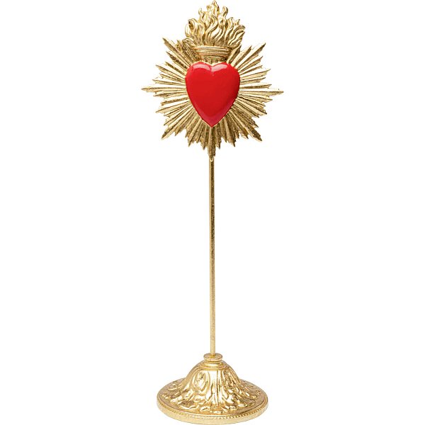 Объект декоративный Flaming Heart 31cm KARE 57695