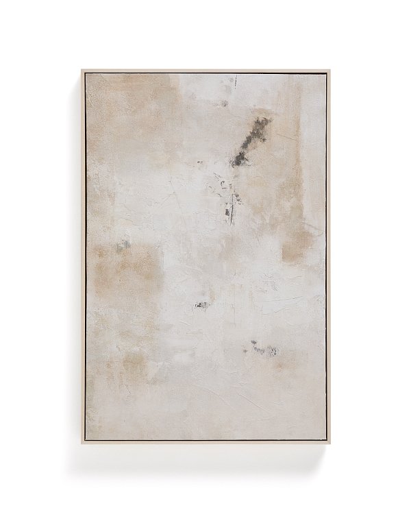 Абстрактная картина Selnar бежевая 60 x 90 см La Forma (ex Julia Grup)