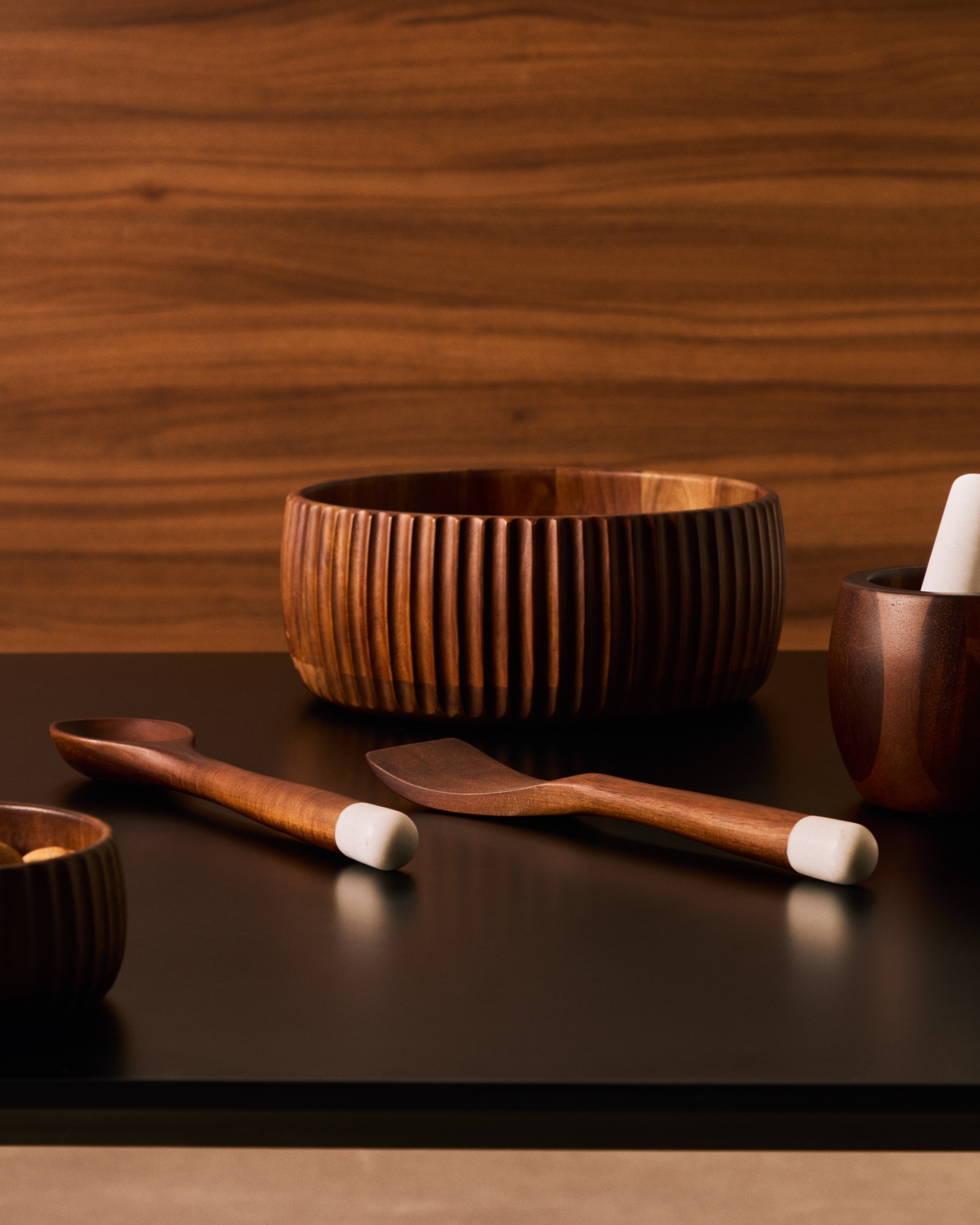 Лопатка в форме ложки Tori из акации FSC La Forma (ex Julia Grup)