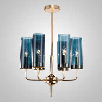Подвесная люстра DELPHY L6 Blue by ImperiumLoft