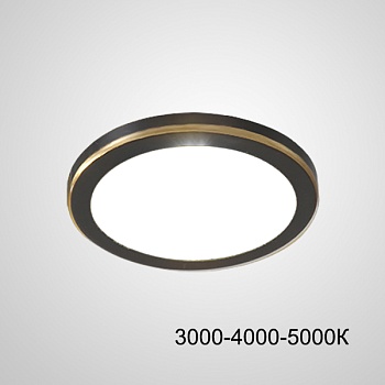 Точечный светодиодный светильник HEIN D12 Black Трехцветный свет by ImperiumLoft